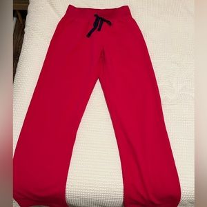 FIGS High Waisted Livingston Ultra Pink Scrub Pants